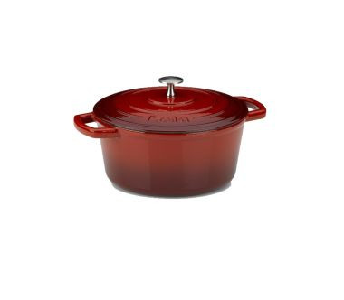 Naczynie żeliwne 3,8 l (czerwone) Calido Kela 