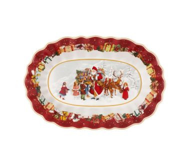 Półmisek owalny św. Mikołaj z dziećmi Toy's Fantasy Villeroy & Boch