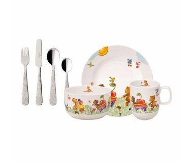 Zestaw (7 el. zielony) Hungry as a Bear Villeroy & Boch