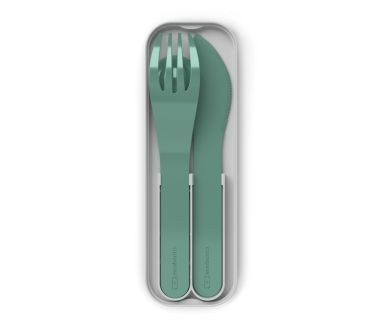 Sztućce podróżne Pocket Green Forest Monbento