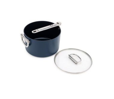 Rondel ze składanym uchwytem (23 cm) + pokrywka Space Joseph Joseph