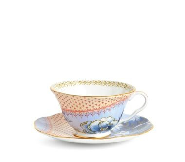 5C107800054
 Filiżanka do herbaty ze spodkiem Blue Butterfly Bloom Wedgwood