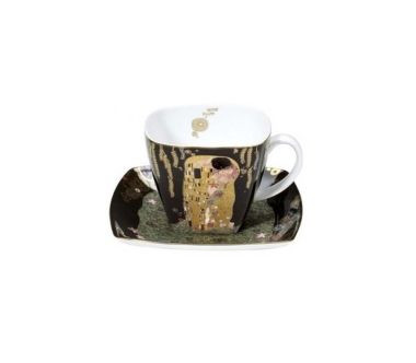 Filiżanka do espresso (6,5 cm) Pocałunek Gustav Klimt Artis Orbis Goebel