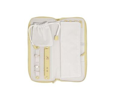 Organizer podróżny na biżuterię (żółty) Travel Stackers