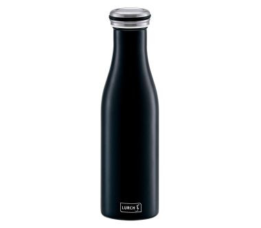 Butelka termiczna 0,5 l matowa (czarna) Lurch