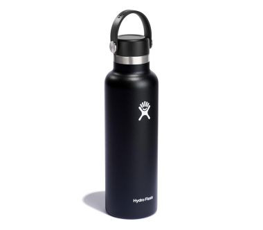 Butelka termiczna (czarna) Standard Mouth Flex Cap Hydro Flask