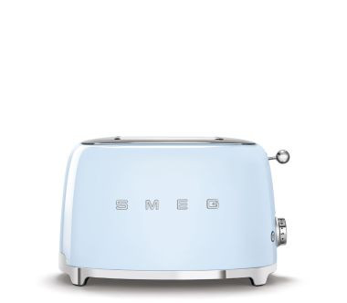 Toster na 2 kromki (pastelowy błękit) 50's Style SMEG