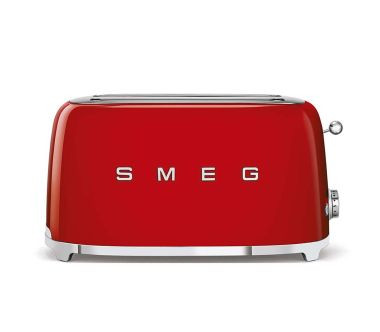 Toster na 4 kromki (czerwony) 50's Style SMEG