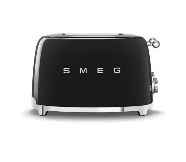 Toster elektryczny na 4 kromki (czarny) 50's Style SMEG