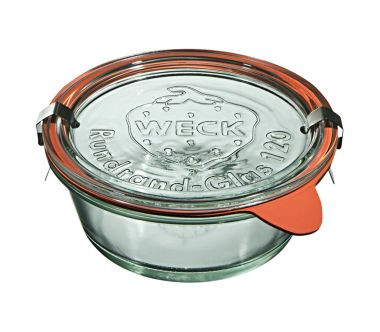 Słoik z pokrywką, uszczelką i zapinkami 300 ml (6 szt.) Weck