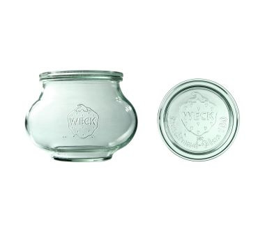 Słoik Deco z pokrywką 1,062 l (4 szt.) Weck