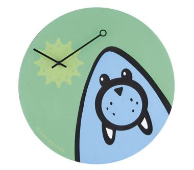 Zegar ścienny Wizky Walrus (zielony) Nextime