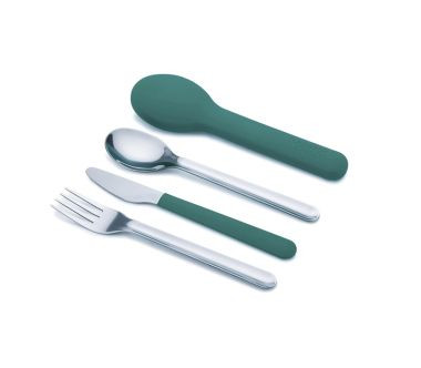 Zestaw sztućców w etui (turkusowy) GoEat Joseph Joseph