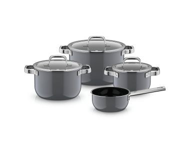 Zestaw 4 naczyń Platinum Fusiontec Mineral Pro WMF