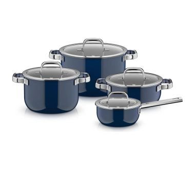 Zestaw 4 naczyń Ocean Blue Fusiontec Mineral Pro WMF