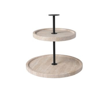 Dwupoziomowa patera Manufacture Travertine Villeroy & Boch