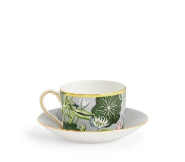 1061858 Filiżanka ze spodkiem do herbaty Waterlily Wonderlust Wedgwood