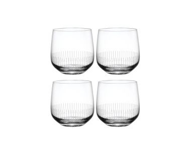 Zestaw 4 niskich szklanek Afina Villeroy & Boch