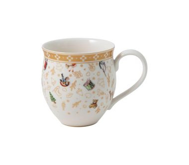 Talerz sałatkowy (biało-złoty) Anniversary Ed. 2020 Toy's Delight Villeroy & Boch