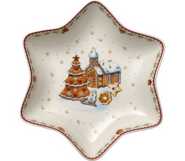 Miska-gwiazda Piernikowa wioska (24,5 cm) Winter Bakery Delight Villeroy & Boch