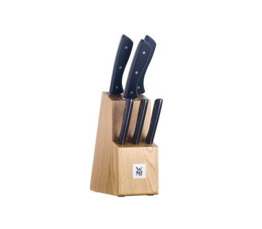 Blok + 6 noży WMF