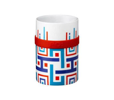 Kubek Ring Mug Blue Geometric M PO: