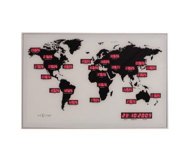 Zegar ścienny World Time Digit Nextime