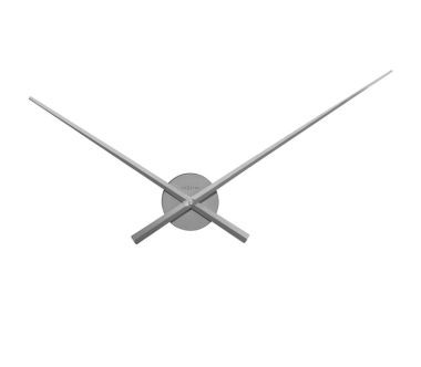 Zegar ścienny 70 cm (srebrny) Hands Nextime