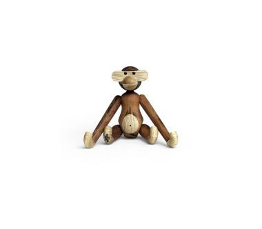 Figura, zabawka 9 cm (drewno tekowe) Małpka Kay Bojesen