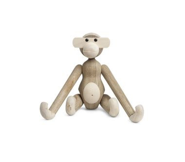 Figura, zabawka 20 cm (drewno dębowe) Małpka Kay Bojesen