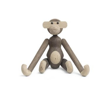 Figura, zabawka 20 cm (drewno dębowe wędzone) Małpka Kay Bojesen