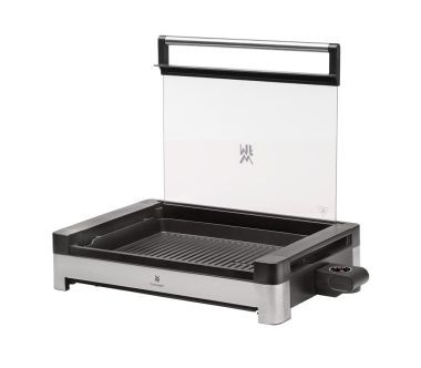 Grill elektryczny stołowy ze szklaną pokrywą Lono WMF