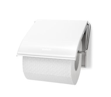 Uchwyt na papier toaletowy (biały) ReNew Brabantia