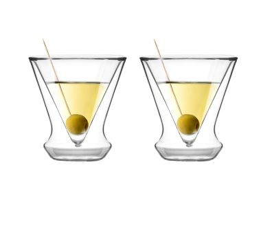 Zestaw 2 kieliszków do martini z podwójną ścianką (155 ml) Soho Vialli Design