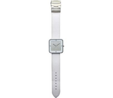 Zegarek na rękę (biało-srebrny) Square Wrist Nextime