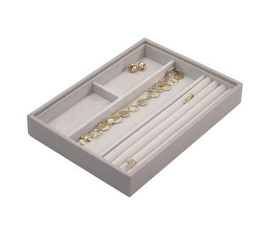 Organizer na pierścionki/bransoletki (taupe) Classic Stackers