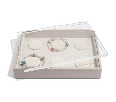 Organizer na bransoletki charms (taupe) Classic Stackers
