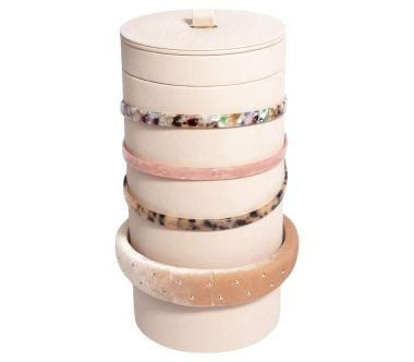 Organizer na akcesoria do włosów (różowy) Stackers