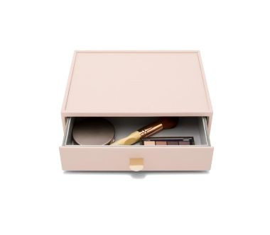 Organizer-szufladka na kosmetyki (6.8 x 25.2 x 18.2 cm, różowy) Classic Stackers
