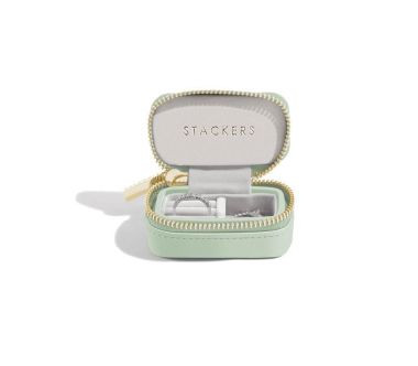Organizer podróżny na biżuterię (jasnozielony) Mini Stackers