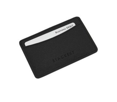 Damskie etui na dowód osobisty (czarne) Stackers