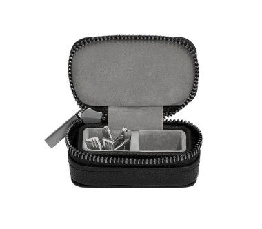 Etui podróżne na spinki do mankietów (czarne) Mini Stackers