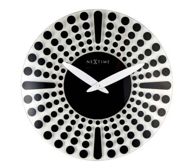 Zegar ścienny (czarny) Dreamtime Nextime