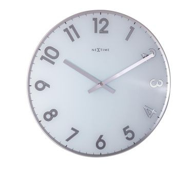 Zegar ścienny (biały) Reflect Nextime