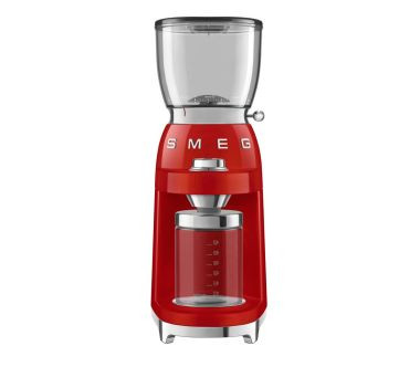 Elektryczny młynek do kawy (czerwony) 50's Style SMEG