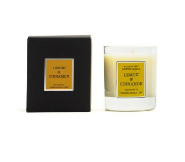 Świeca zapachowa 230 g Lemon & Cinnamon Santiago Cereria Molla