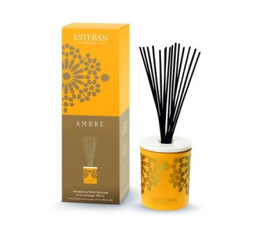 Dyfuzor zapachowy (100 ml) Ambre + przykrywka ceramiczna Esteban