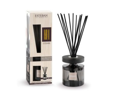 Dyfuzor zapachowy z patyczkami (200 ml) Cedre Esteban