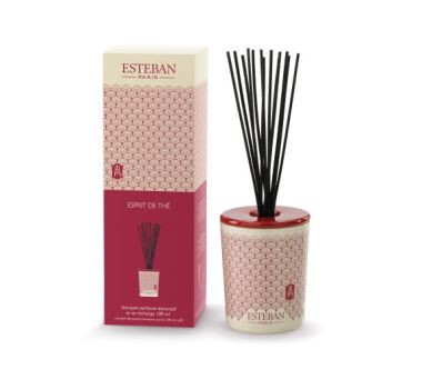 Dyfuzor zapachowy (100 ml) Esprit de thé + przykrywka ceramiczna Esteban
