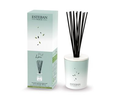 Dyfuzor zapachowy (100 ml) Pur Lin + ceramiczna przykrywka Esteban